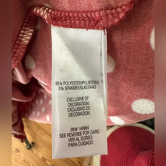 NWT Signature by Robbie Bee Red and White Polka Dot Midi Dress | XL - Picture 5 of 6